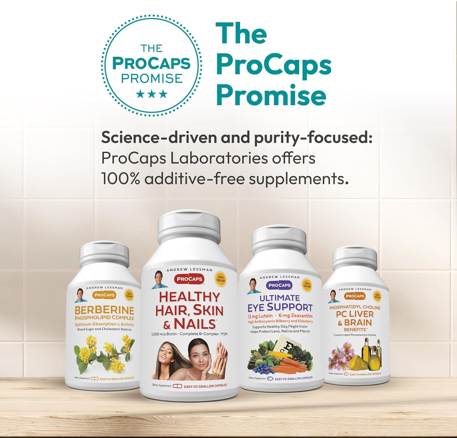 ANDREW LESSMAN Ahiflower Omega-3 with GLA - 60 Softgels - Uniquely Balanced, Plant-Based Source of Essential Omega-3 Fatty acids. No Stomach Upset, Contaminants or Mercury. Easy to Swallow - Image 4