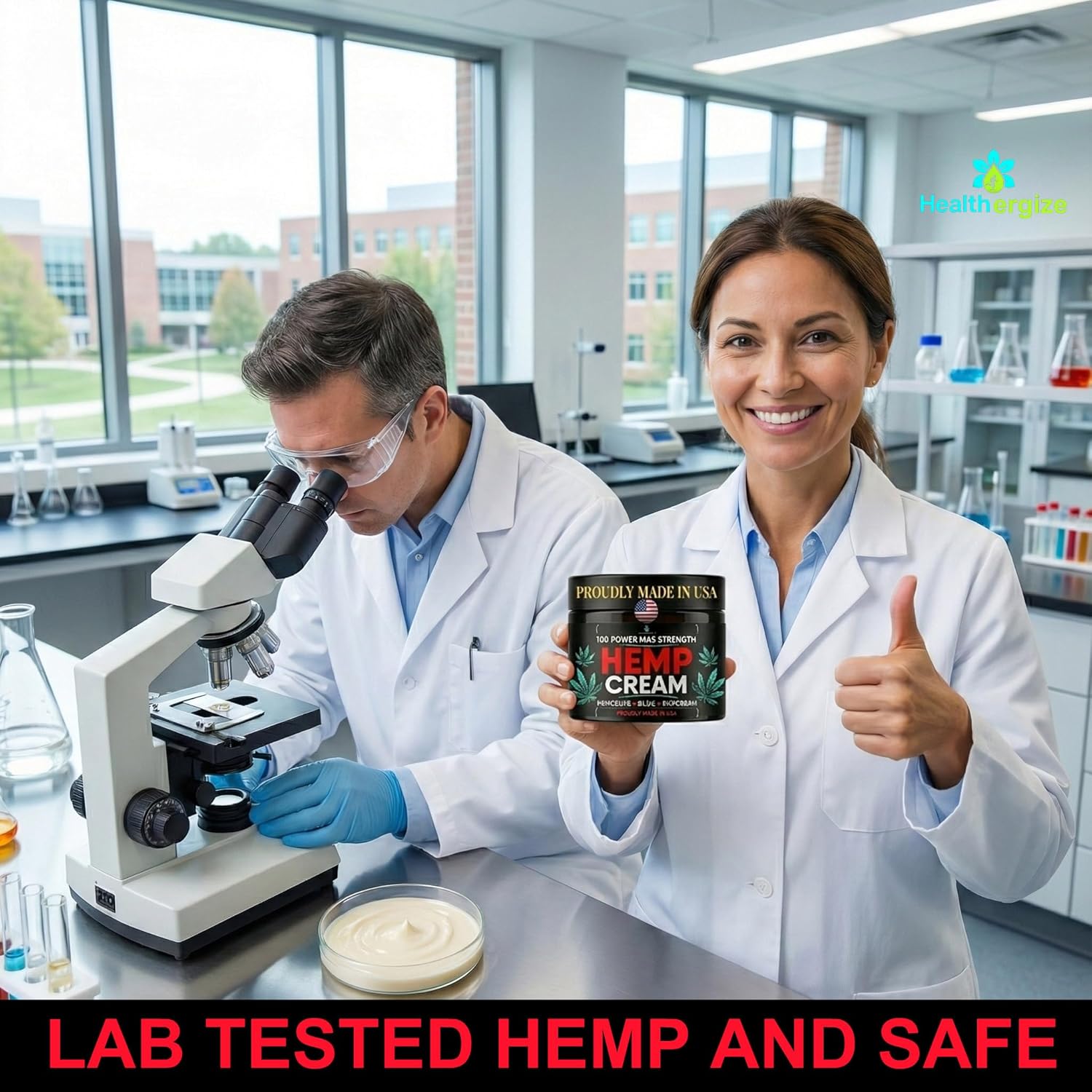 Hemp Cream Smooth Skin-Full Body Hemp Lotion HempOil Infused-Lavender, Aloe, Turmeric-Full Skin Hydration-5 Oz. - Image 4