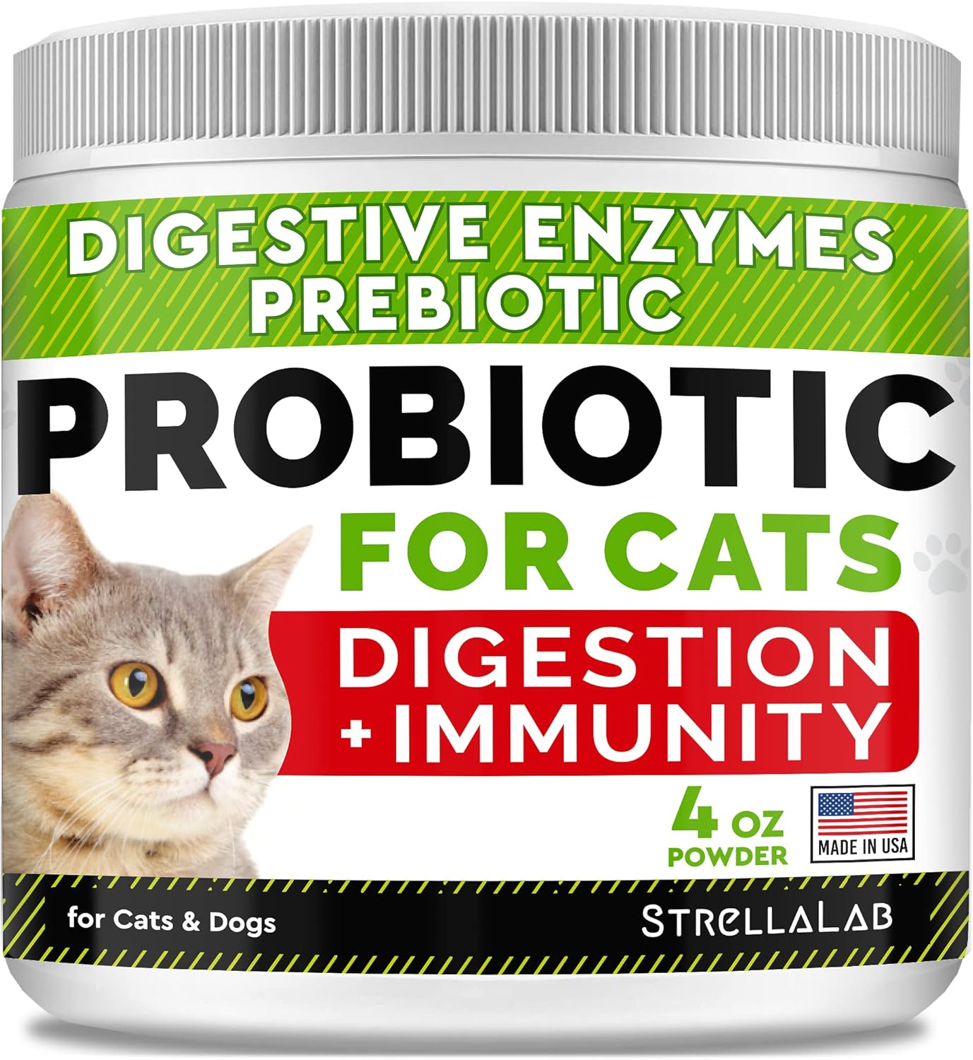 8oz Probiotics Powder + 240ct Hemp Glucosamine Joint Supplement Bundle - Relieves Diarrhea + Joint Pain Relief - Digestive Enzymes + Prebiotics + Omega 3, Hemp Oil + Chondroitin, MSM - Made in USA - Image 2
