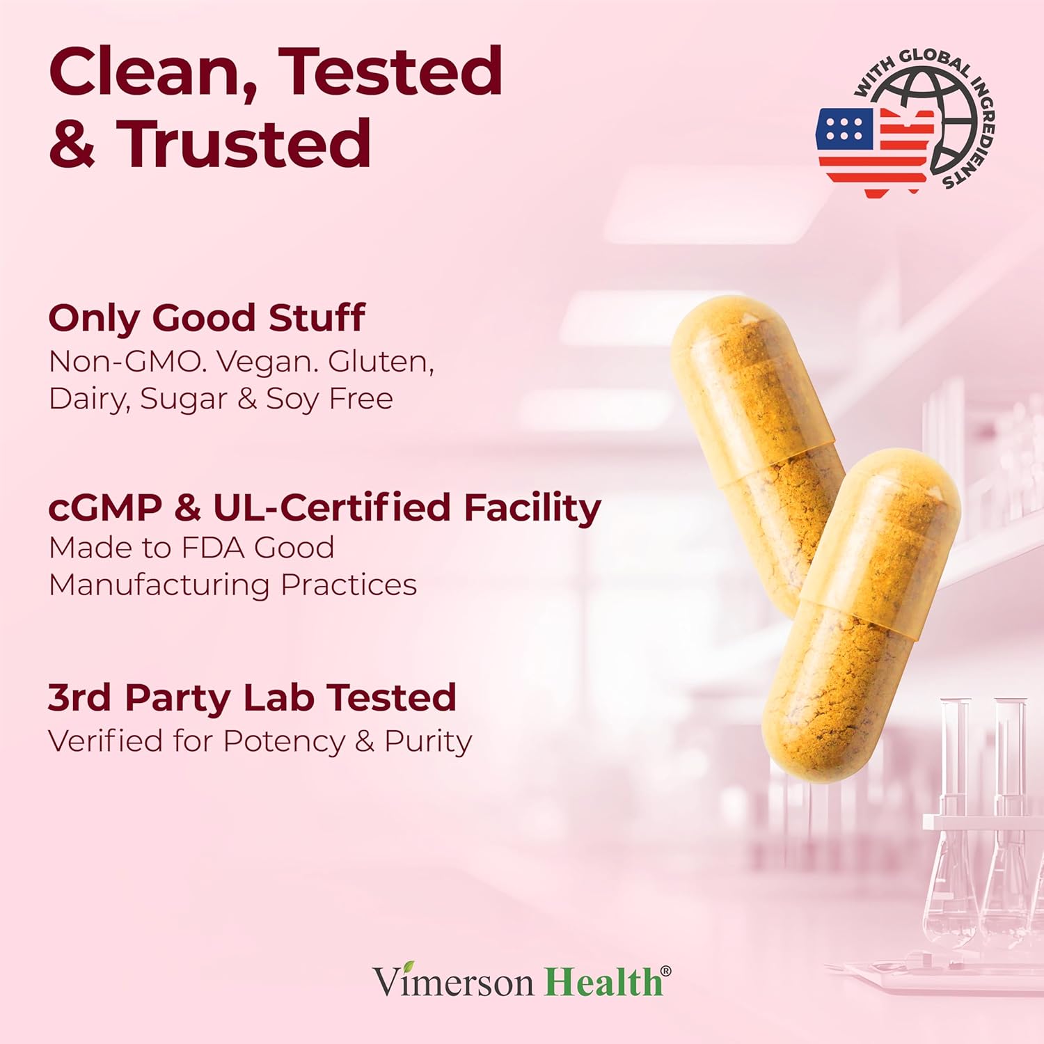 Tart Cherry Capsules – Turmeric Curcumin Supplement with Tart Cherry Extract & Celery Seed Extract – Turmeric Curcumin with Black Pepper for Uric Acid Balance, Joint Health & Sleep Aid - 60 Count - Image 4