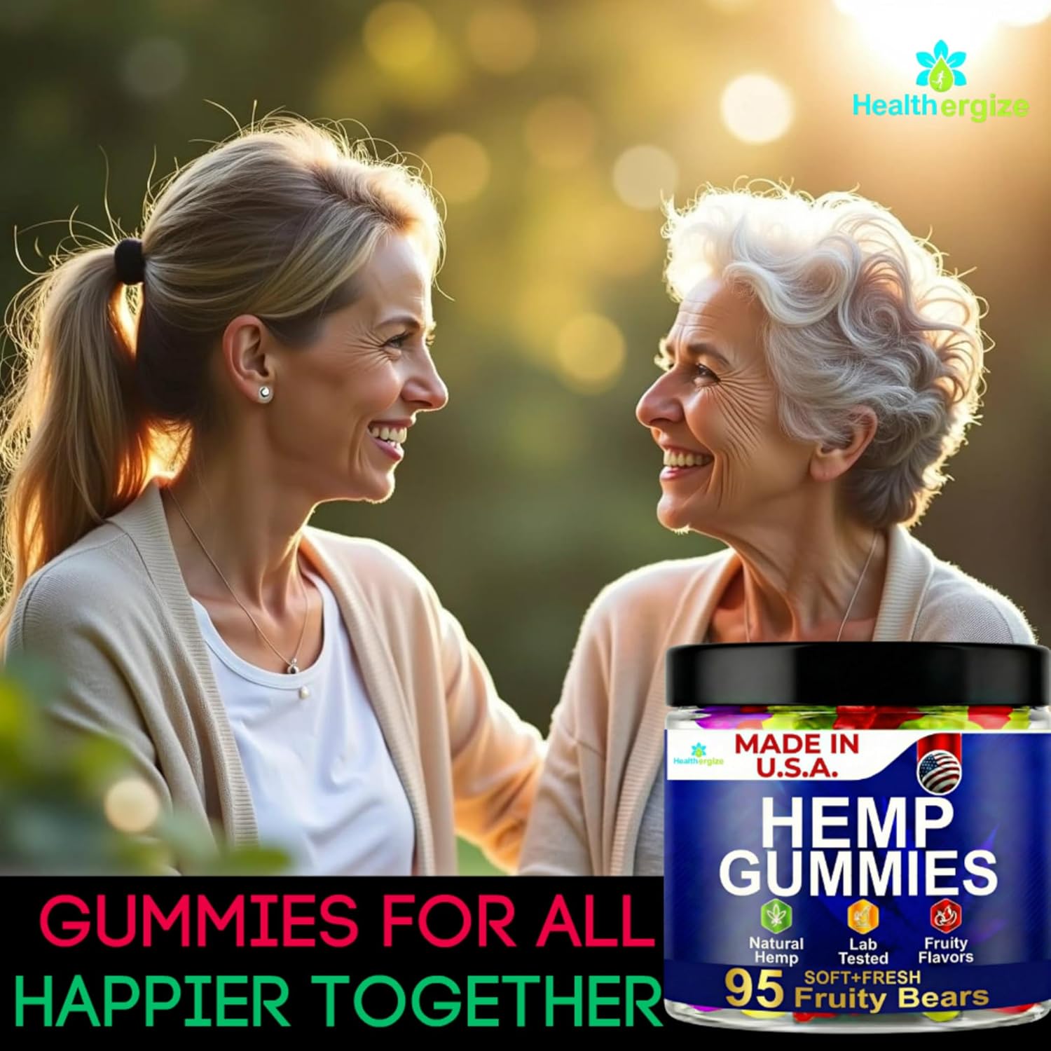 Hemp Gummies for Sleep Gummy Bear Edibles, Peace and Relaxation, Hempseed Oil Infused Fresh Soft and Fruity Candy-95 Count - Image 4