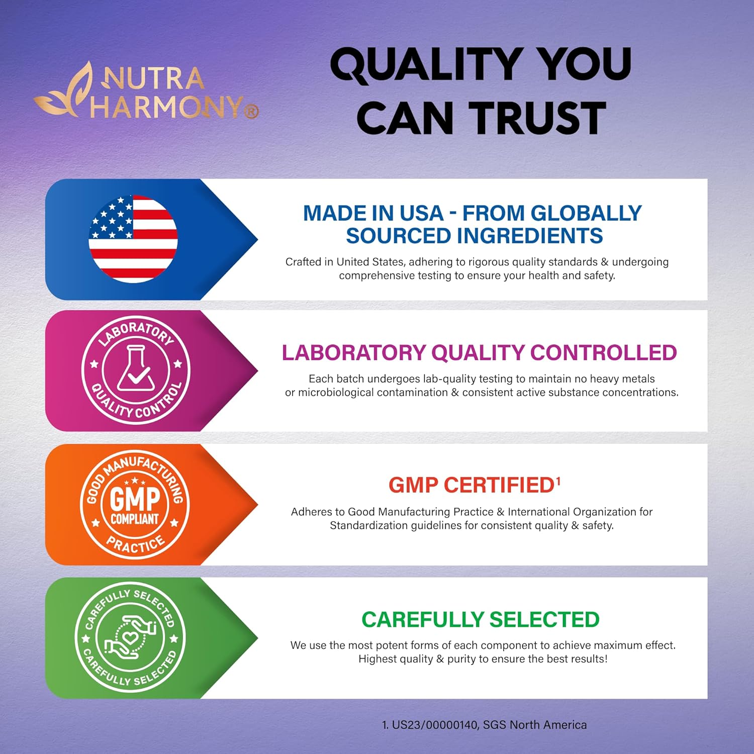 Cortisol Supplement for Women - Holy Basil | Ashwagandha | Rhodiola | L-Theanine - Plant-Based Hormone Balance - Mood, Focus & Sleep Support - Made in USA - Vegan, Non-GMO - 60 Capsules for 2 Months - Image 7