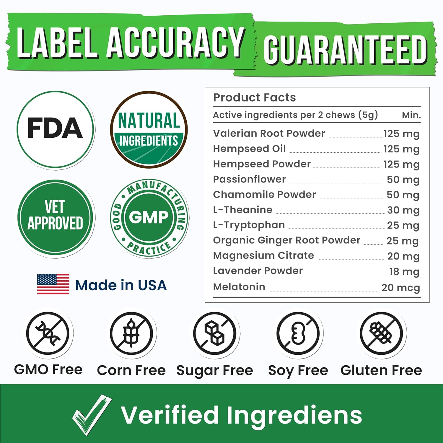 Advanced Hemp Calming Chews for Dogs - Dog Calming Chews - 120 Anxiety Relief Treats - Hemp Oil - Dog Calming Treats - Sleep Calming Aid - Calming Hemp Treats for Joint Health - Image 3