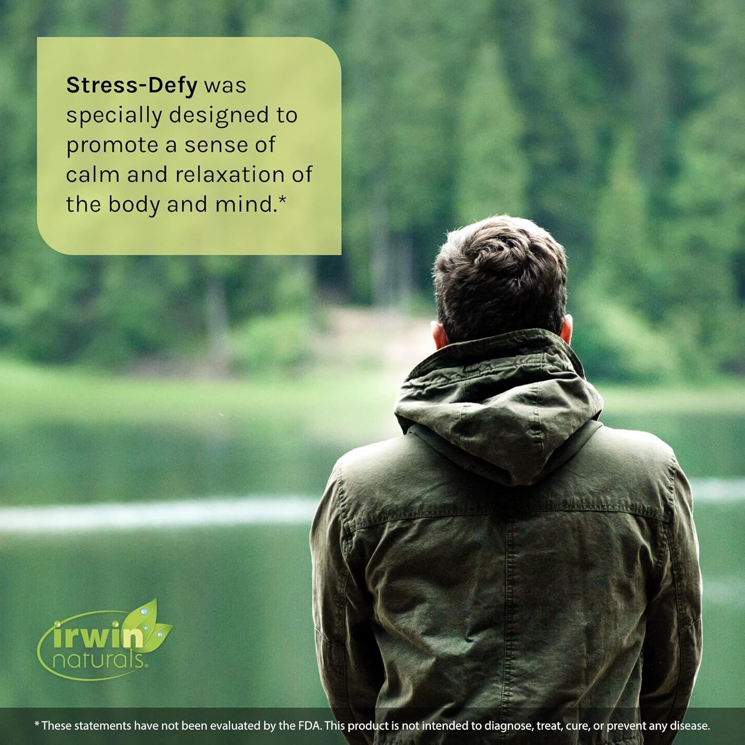 Irwin Naturals Stress-Defy Mood Support – 84 Liquid Soft-Gels – Calm, Balance & Emotional Wellness - Image 3