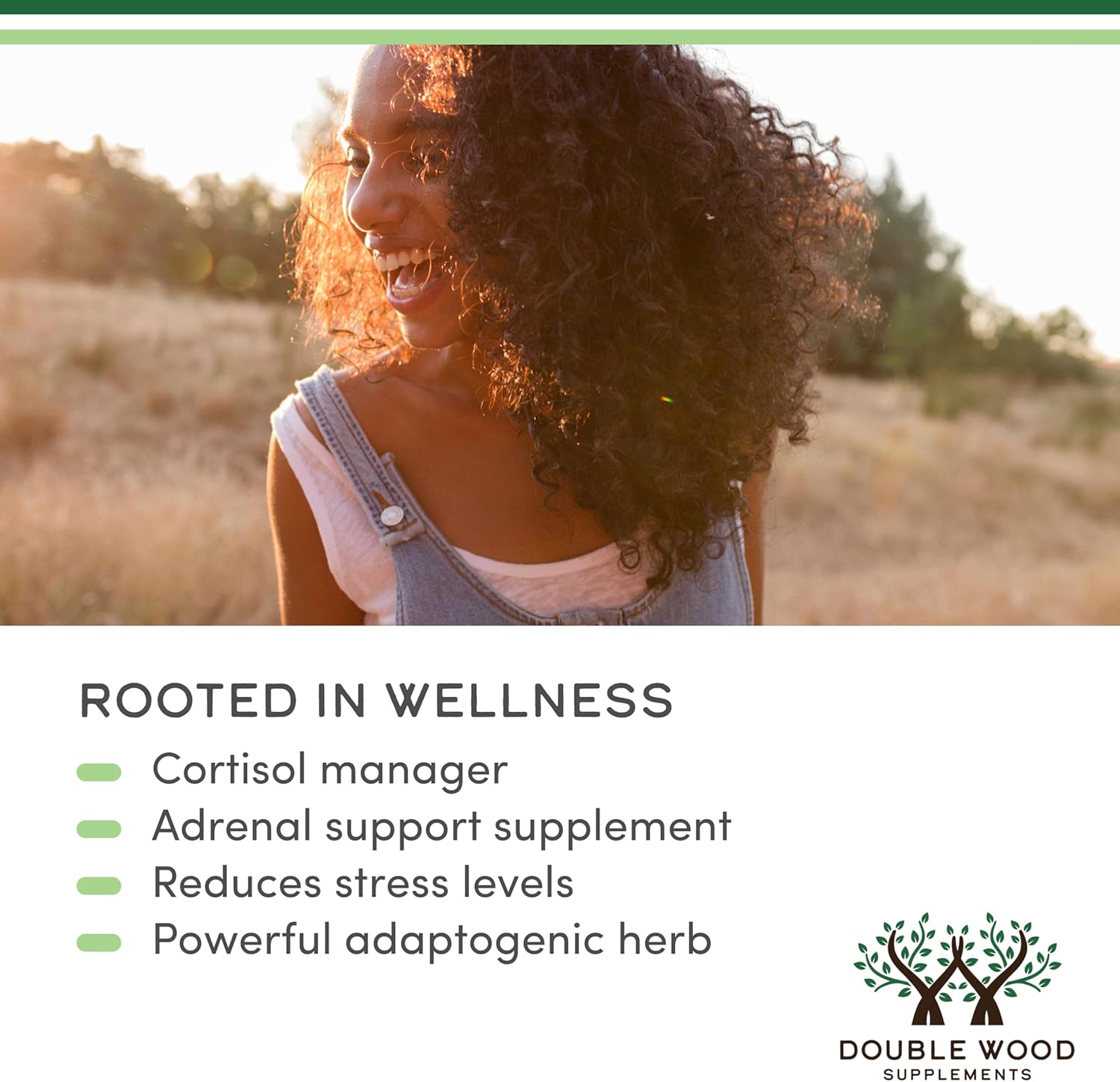 Ashwagandha Organic Drops for Stress Relief (1,200mg, 60 Servings) Ashwagandha Tincture for Adrenal Support and Cortisol Manager (Vegan Safe, Gluten Free, Non-GMO) by Double Wood - Image 6