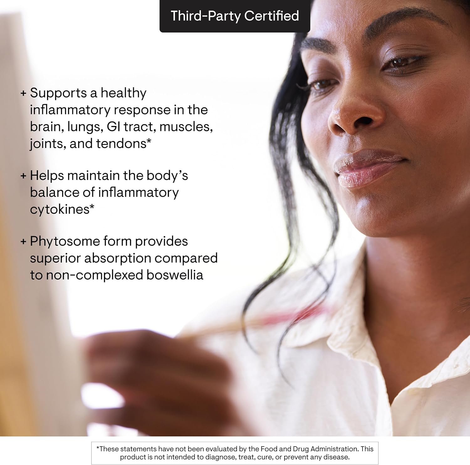 THORNE - Boswellia Phytosome - Supports a Healthy Inflammatory Response in the Brain, Lungs, GI Tract, Muscles, Joints & Tendons* - Third-Party Certified - Gluten, Dairy & Soy-Free - 60 Capsules - Image 5