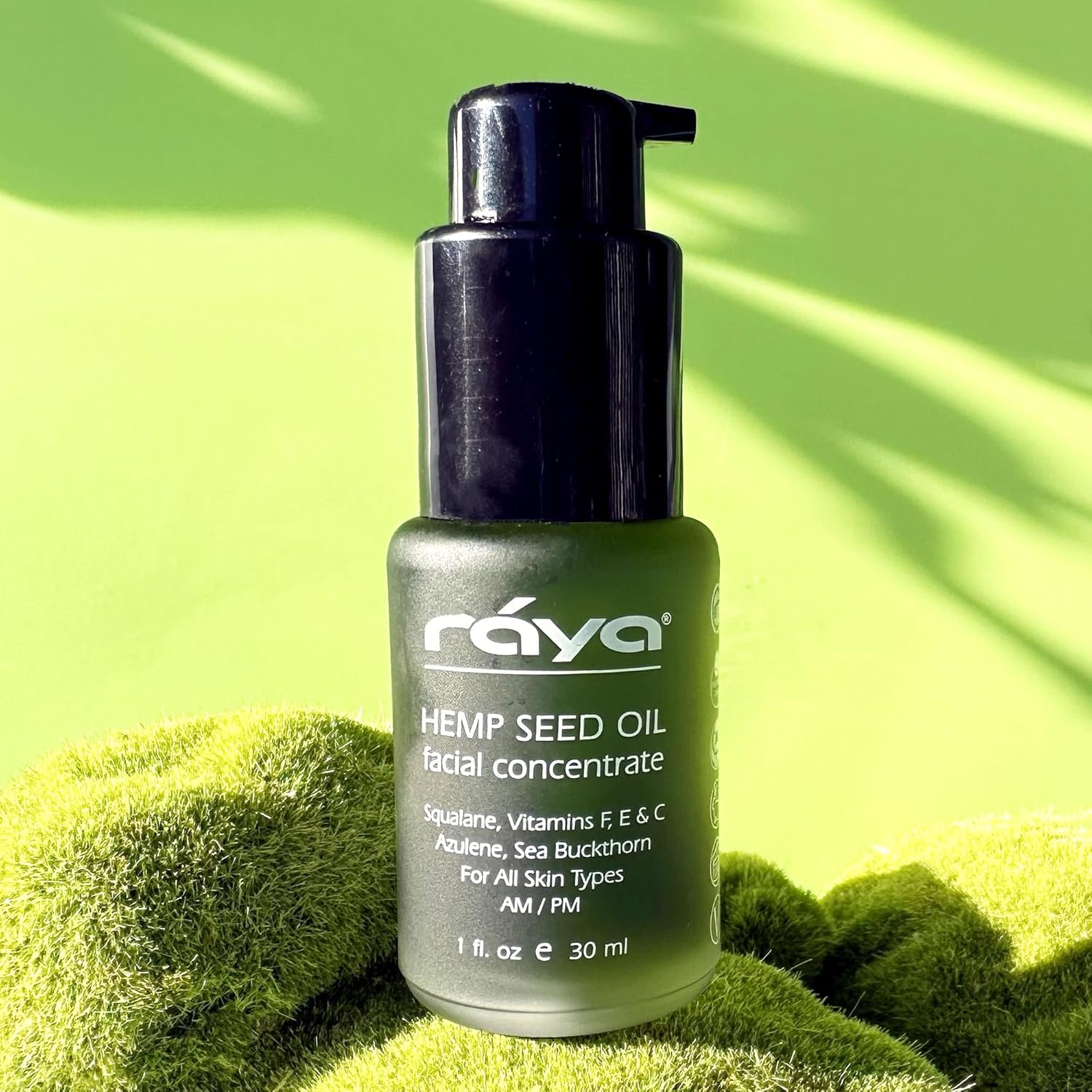 Raya Hemp Seed Facial Oil Serum (529) | for Sensitive and Oily Skin Types, Nourishing, Moisturizing & Revitalizing, Instantly Hydrates Acne-Prone, Vegan & Non-GMO Skincare, Fast-Absorbing - 30 ml - Image 6