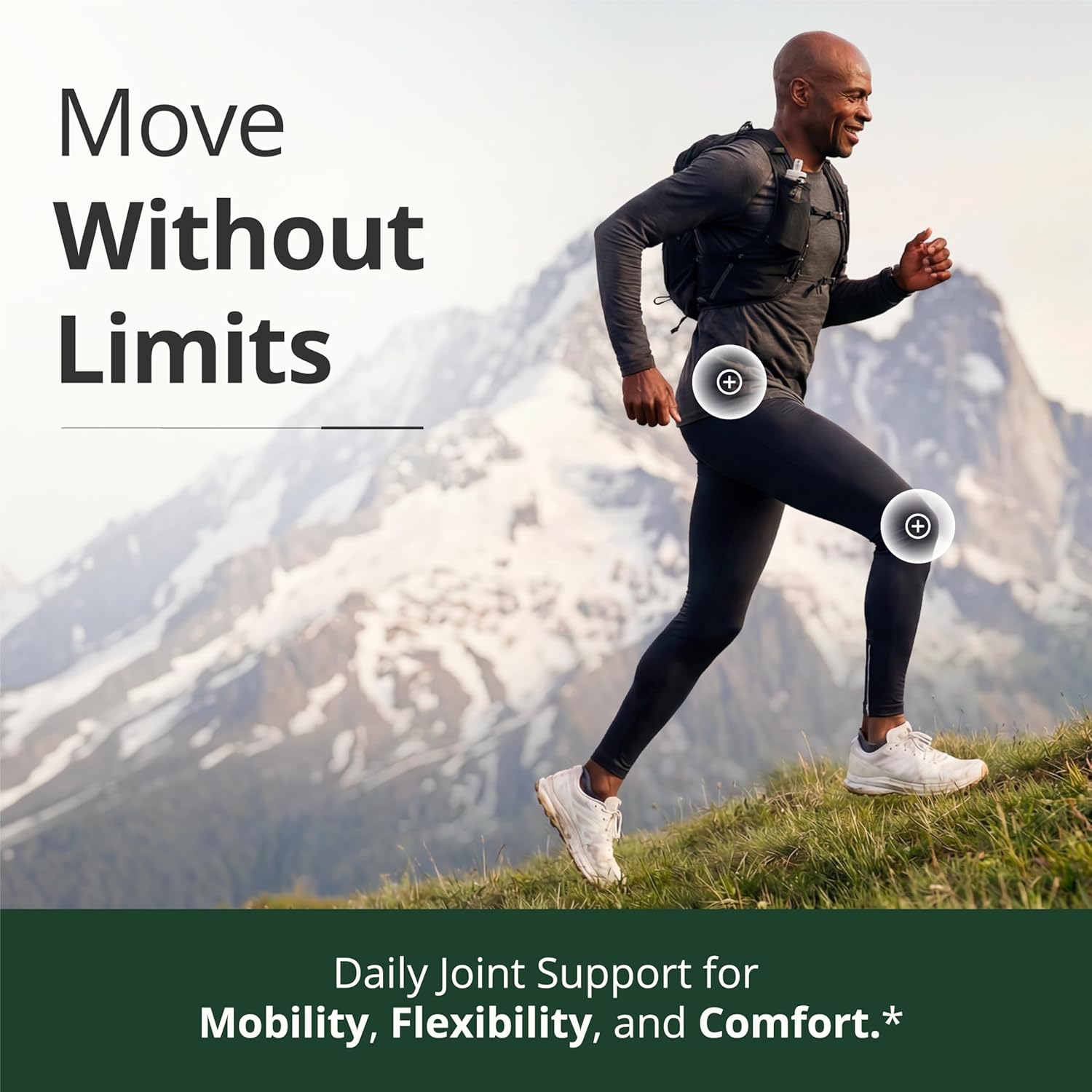 Glucosamine Chondroitin MSM – Joint Support Supplement for Women and Men with Glucosamine Sulfate 1500 mg, Chondroitin and MSM – for Cartilage, Joint Health and Flexibility – 90 Capsules - Image 3