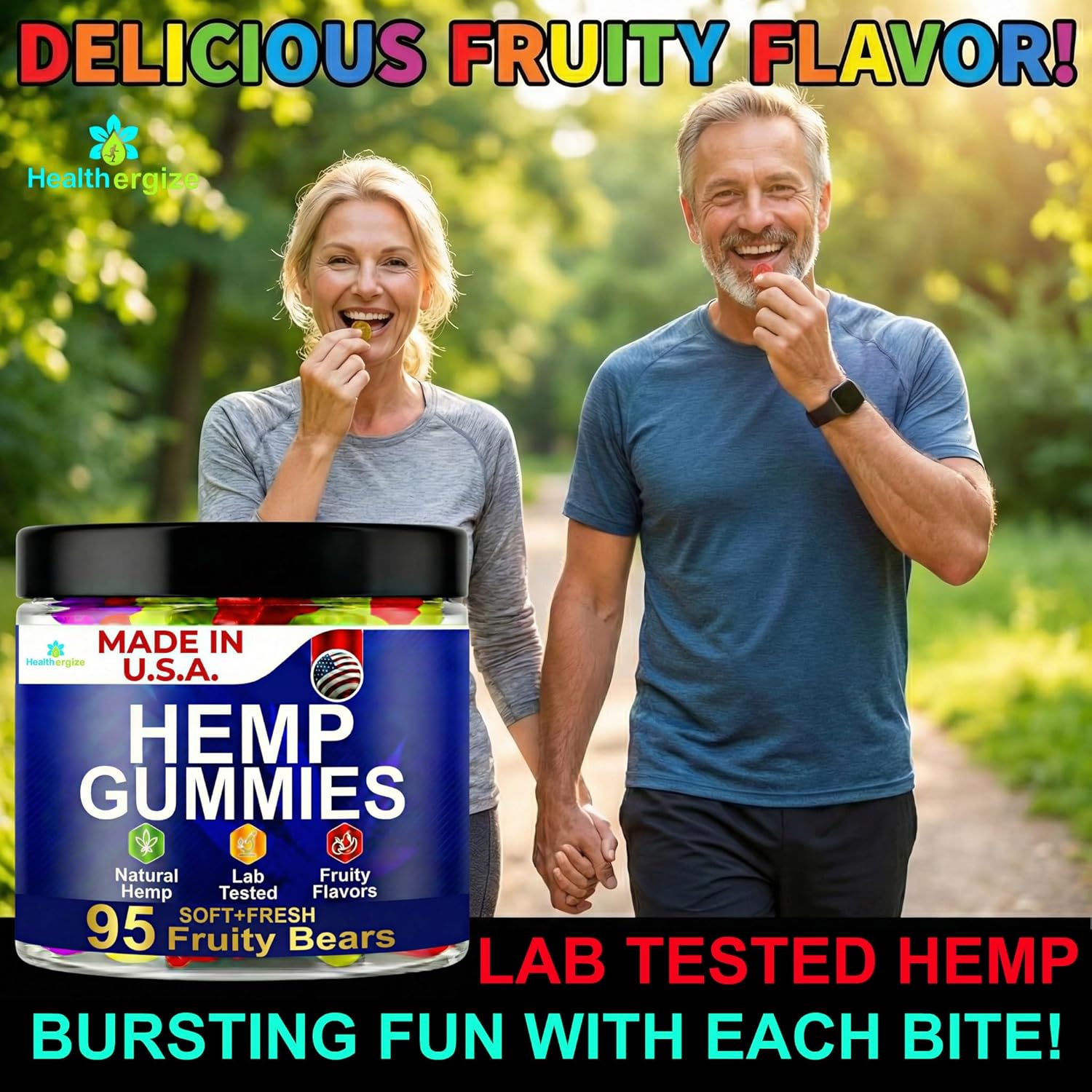 Hemp Gummies for Sleep Gummy Bear Edibles, Peace and Relaxation, Hempseed Oil Infused Fresh Soft and Fruity Candy-95 Count - Image 6