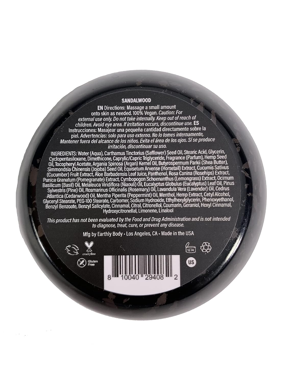 Premium Hemp Extract Daily Ultimate Cream - Menthol, Argan, Jojoba, Rosehips - Lightweight, Fast-Absorbing Moisturizing Topical Lotion with Essential Oils - Sandalwood, Single 5oz - Image 2