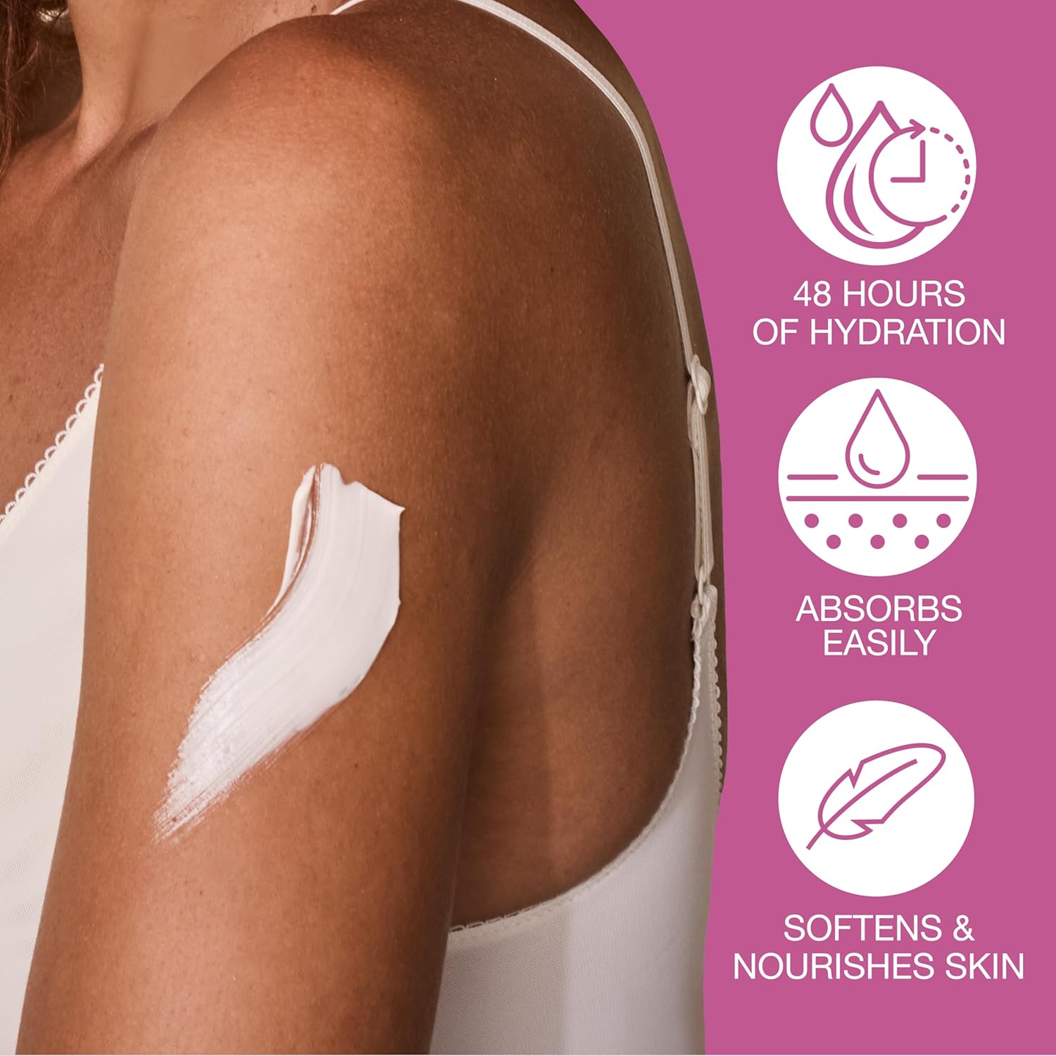Hempz Body Lotion - Buttercream Vanilla Cake Celebration - Limited Edition Daily Moisturizing Cream, Shea Butter, Aloe - Skin Care Products, Hemp Seed Oil - 17 Oz - Image 4
