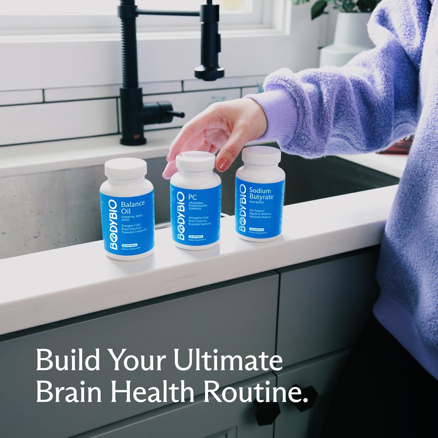 BodyBio PC - Phosphatidylcholine for Brain Health, Mental Clarity, Cognitive Function, Cellular Repair & Healthy Aging, Phospholipid Complex Supplement for Gentle Daily Detox - Image 8
