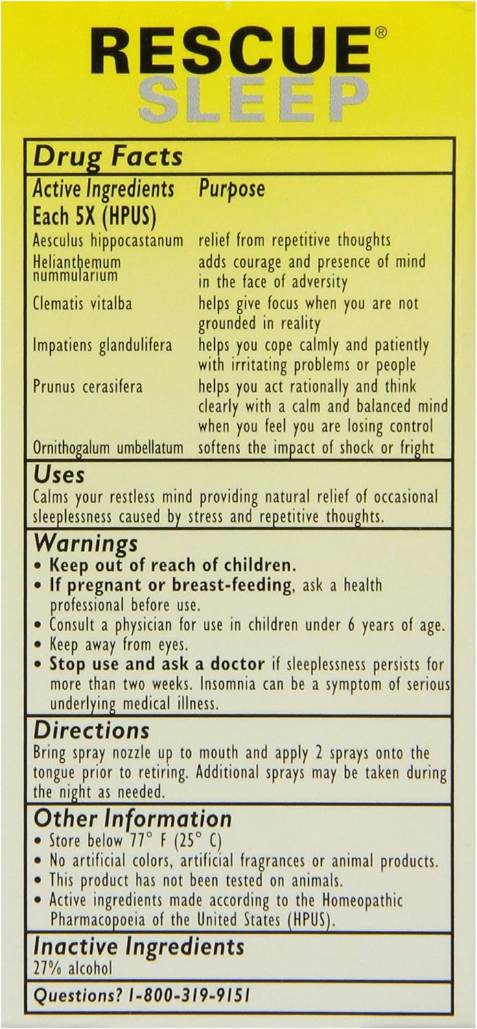 Bach Rescue Remedy Sleep - 20 ml, 2 Pack - Image 3