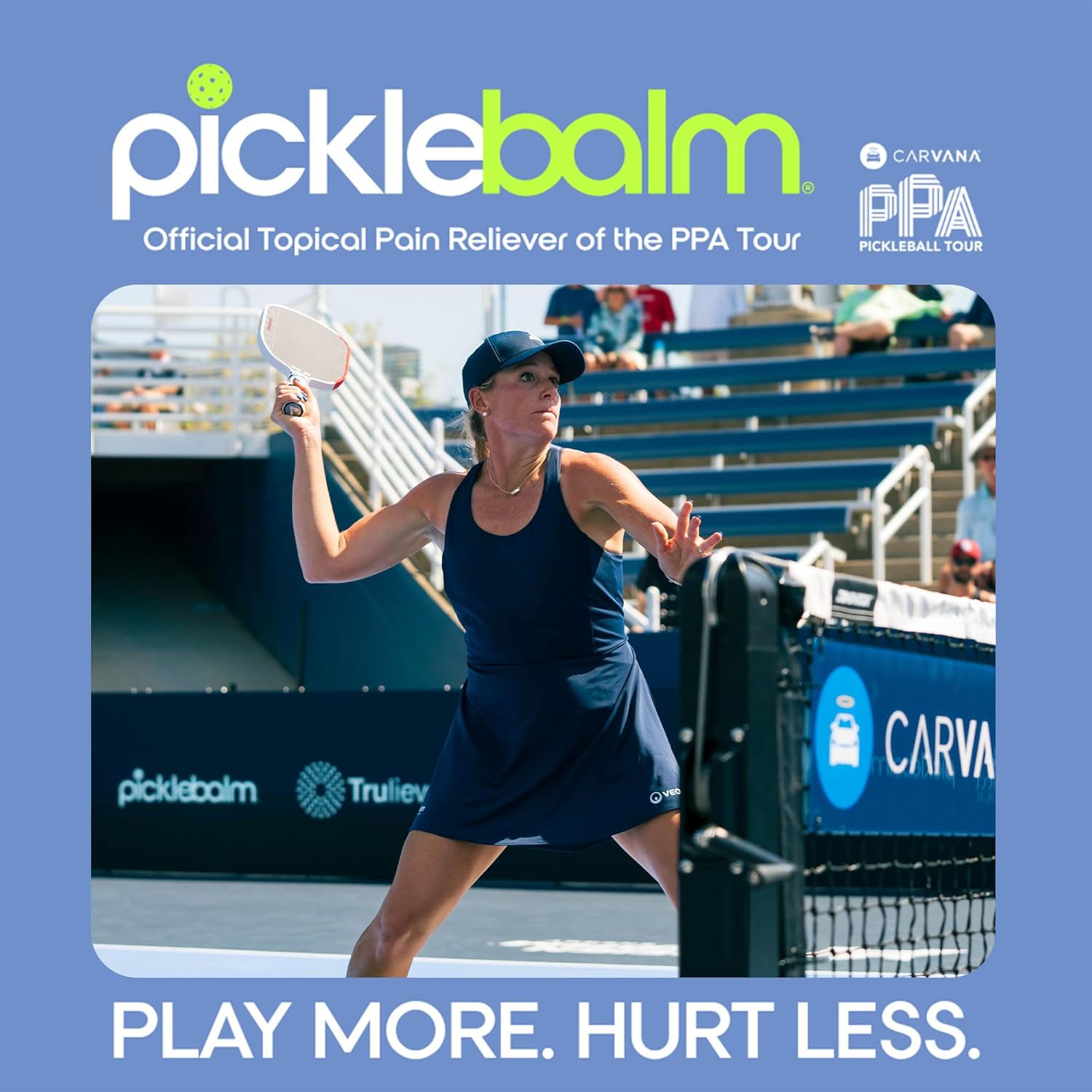 PickleBalm Pickleball In-Game Muscle Pain Relief Balm Stick with 4% Lidocaine, Arnica, Menthol, Cucumber Seed Extract for Shoulders, Knees, Wrists, and More, 1oz Stick - Image 7