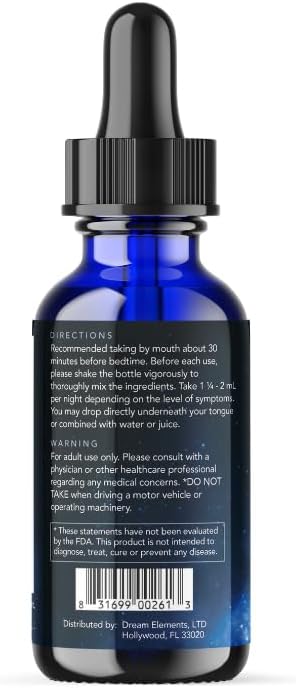 Liquid Sleep Drops – Extra Strength Natural Sleep Aid with Melatonin, L-Theanine, Valerian, and Magnesium – Fast-Acting, Non-Habit Forming, Berry Flavor, 2oz - Image 5