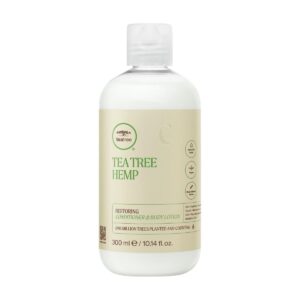 Tea Tree Hemp Restoring Conditioner & Body Lotion, 2-in-1 Hydration, For All Hair Types