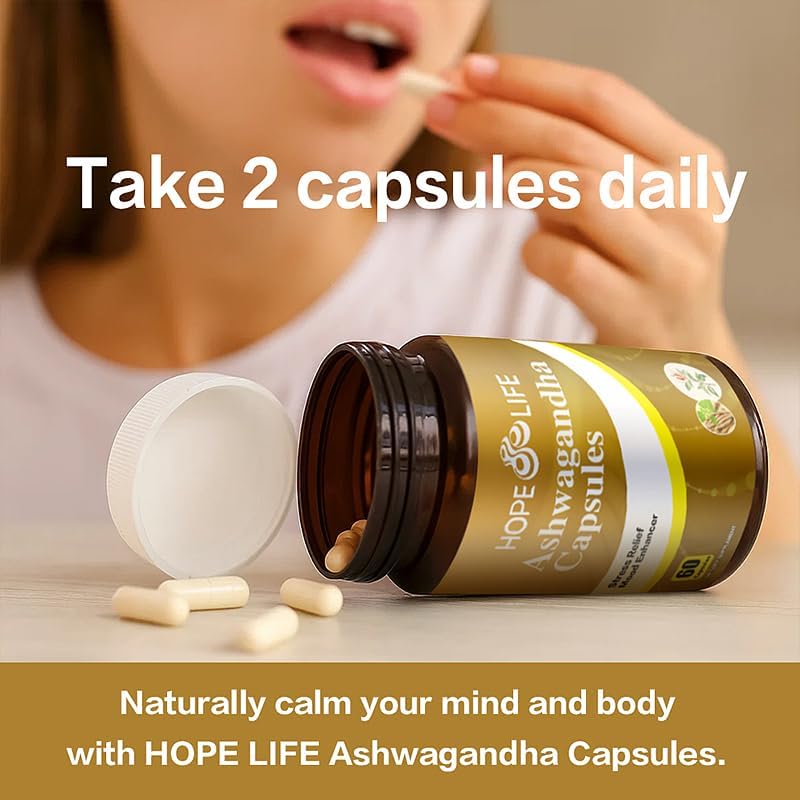 Herbal Mood & Sleep Support - Contains Ashwagandha, Spearmint Ext, GABA, Casein Protein Peptide, L-Theanine, Ginger Oil, Black Pepper Extract - Non-GMO, Soy-Free & Gluten-Free (180) - Image 3