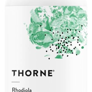 Thorne Rhodiola - Botanical Supplement for Stress Relief - Enhances Sleep, and Mental Focus - 60 Capsules