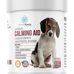 Calming Chews for Dogs or to Calm Puppy - Natural Dog Anxiety Relief - Anti Car Motion Sickness for Dog Calming Treats - Made in The USA - 100 Tasty Turkey Flavor Chews