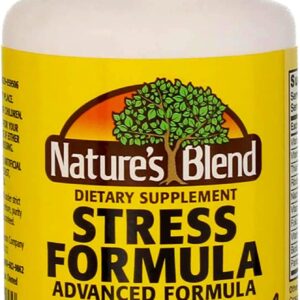 Nature's Blend Stress Formula Vitamins 60 Tabs, 079854201000