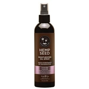 Hemp Seed Moisturizing Oil Spray - 8 oz - Smooth, Moisturize & Protect Skin - With Vitamin E + Hemp Seed, Coconut & Avocado Oils - Vegan, Cruelty Free