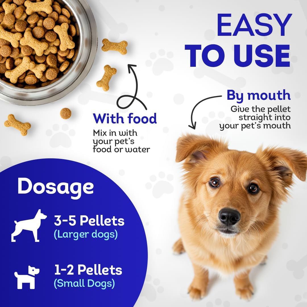 HA4E - Calming Tablets for Stressed and Aggressive Dogs - Reduce Dog Aggression & Promote Relaxation - All-Natural, Homeopathic Remedy - Tablets, Kennel Size (Extra Large) - Image 5