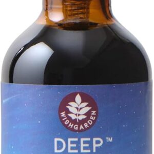 WishGarden Herbs Deep Stress, Cortisol & Adrenal Support Supplement, Ashwagandha, Holy Basil, Milky Oat - Adaptogen Liquid Herbal Tincture for Stress Relief & Nervous System Calm, 2oz
