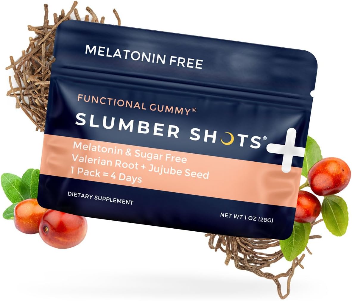 SGC Melatonin-Free Herbal Sleep Supplement - 48 Count - Slumber Shots Sleep Gummies - Sleep Aid - Ease Restlessness - Valerian Root - Jujube Seed - Image 2