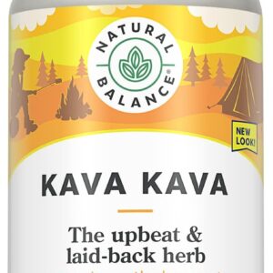 Natural Balance Kava Kava Root | Natural Supplement Helps Support Relaxation & Stress Reduction | 60 Veggie Capsules