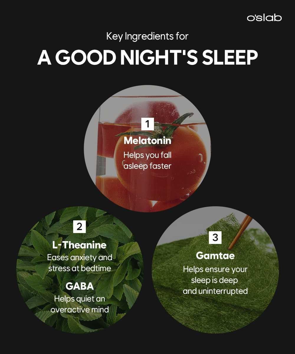 O'slab Nightlitol Night Mints – Korean Viral Sleep & Relaxation Support – Plant-Derived Melatonin (2mg) from Tomato Extract & L-Theanine 200mg – Lemon Peppermint Chewable Mints, 30 Count - Image 7