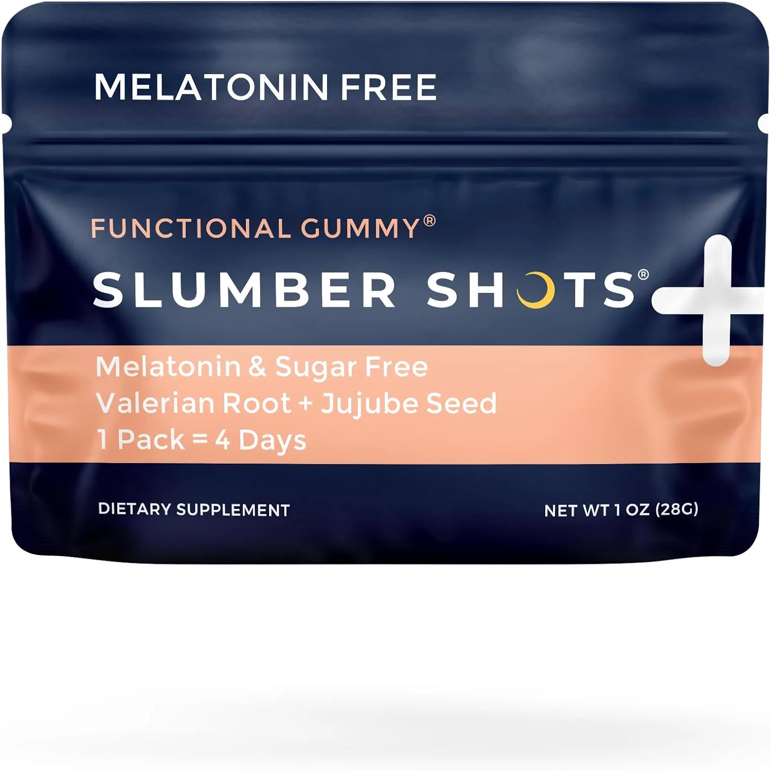 SGC Melatonin-Free Herbal Sleep Supplement - 48 Count - Slumber Shots Sleep Gummies - Sleep Aid - Ease Restlessness - Valerian Root - Jujube Seed