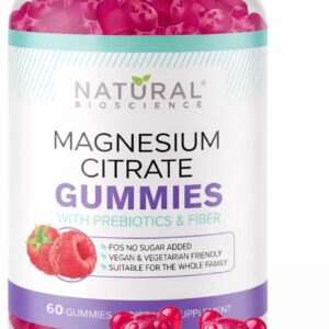 Sugar Free Calm Magnesium Citrate Gummies 100 mg - High Absorption Calming Magnesium Citrate Gummy for Adults & Kids to Support Sleep, Stress Relief, Heart Health, Nerves, Muscles & Bones