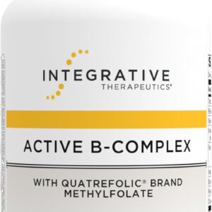 Integrative Therapeutics Active B-Complex - Cellular Energy & Heart Health Support with Vitamins B2, B6 & B12* - Supports Nervous & Immune Systems* - Third-Party Tested - 60 Capsules (30 Servings)