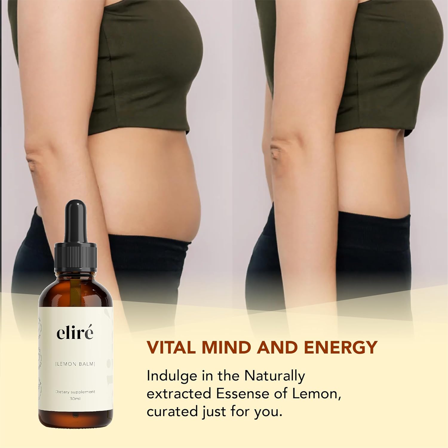 Organic Lemon Balm Drops (10:1) – Gentle Daily Calm and Everyday Tension Relief – Evening Wind-Down and After-Meal Digestive Comfort – Alcohol-Free, 3 Ingredients – Organic, Kosher, Non-GMO – 1 fl oz - Image 3
