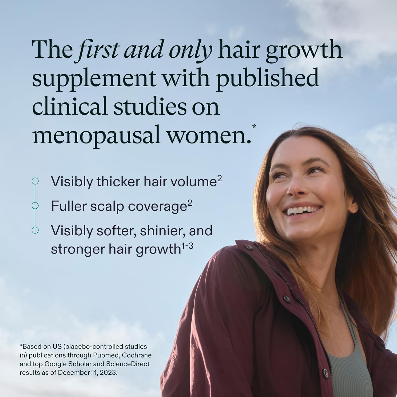 Nutrafol Women's Balance Hair Growth Supplements, Ages 45 and Up, Clinically Tested for Visibly Thicker Hair and Scalp Coverage, Dermatologist Recommended - 1 Month Supply - Image 3