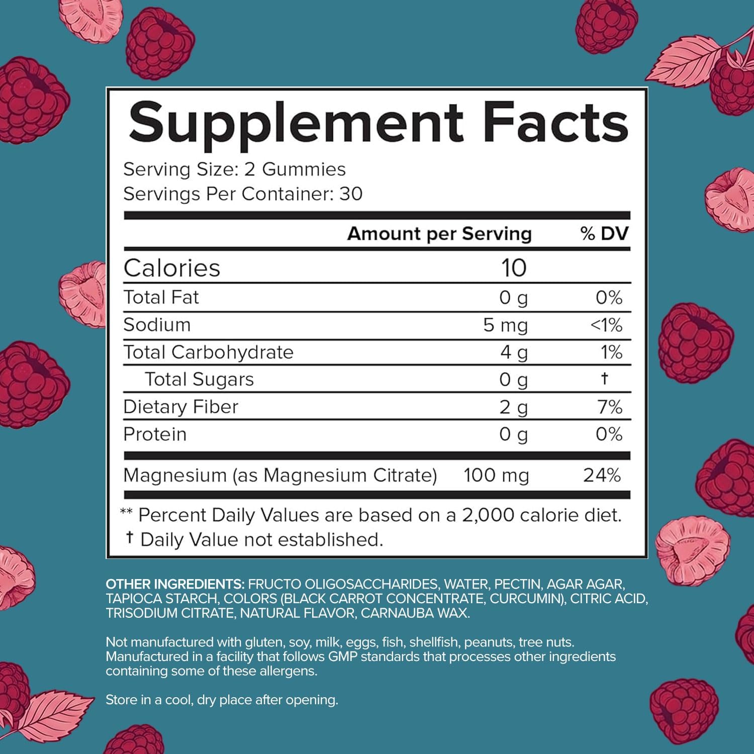 Sugar Free Calm Magnesium Citrate Gummies 100 mg - High Absorption Calming Magnesium Citrate Gummy for Adults & Kids to Support Sleep, Stress Relief, Heart Health, Nerves, Muscles & Bones - Image 2