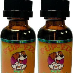 PUP-EZE Hemp Oil Pet Tincture is Made for Your Furry Friends! This 2-Pack Includes Two 1oz Bottles (1000mg Each). Proudly Made in The USA, it’s a Great Addition to Your pet Care Routine!