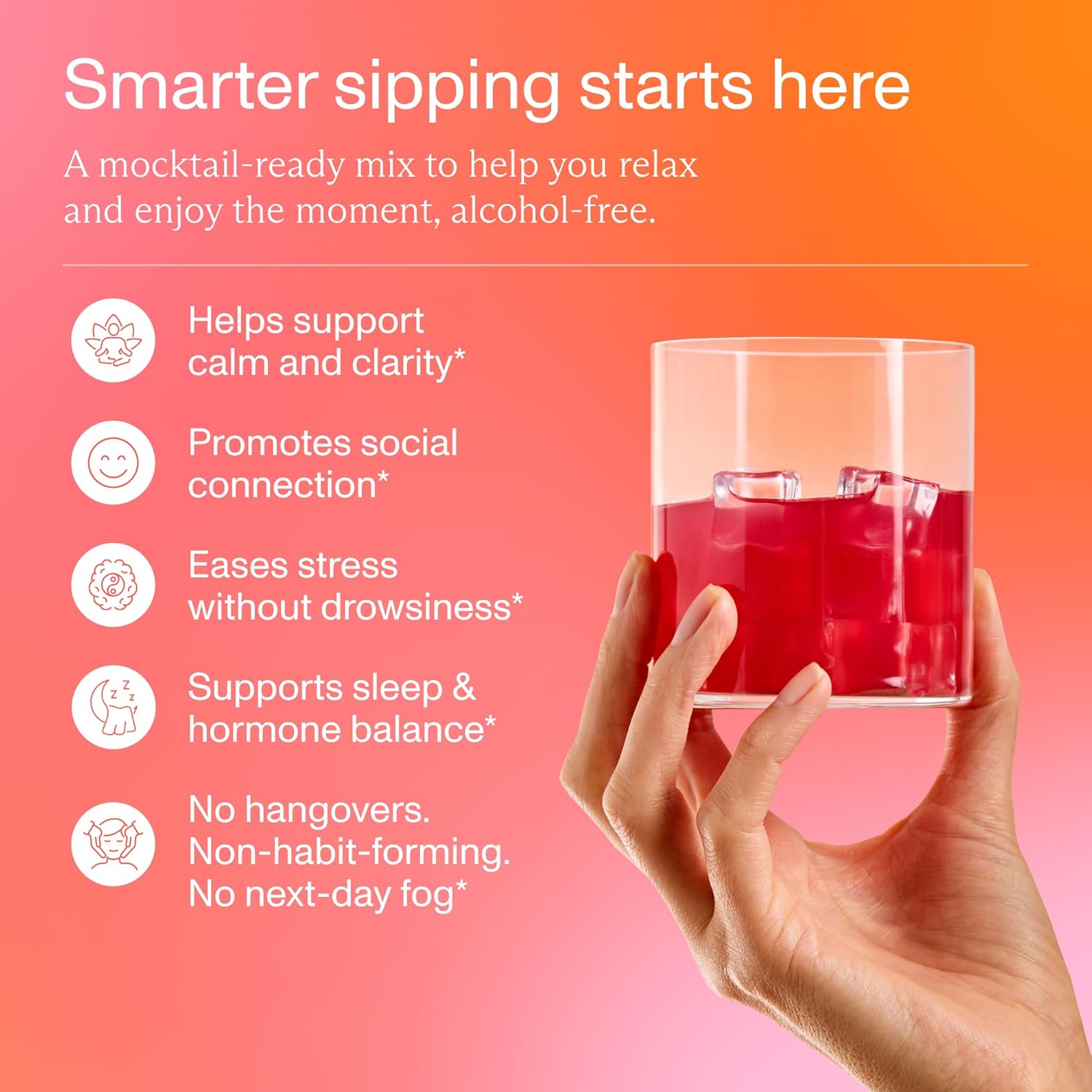 FOCL Instant Kava Drink Mix - Refreshing Non-Alcoholic Calming Powdered Drink with Kava Extract, Lion’s Mane, Ashwagandha, L-Theanine - Sugar Free, Non-GMO - Mixed Berry Flavor -30 Servings - Image 3