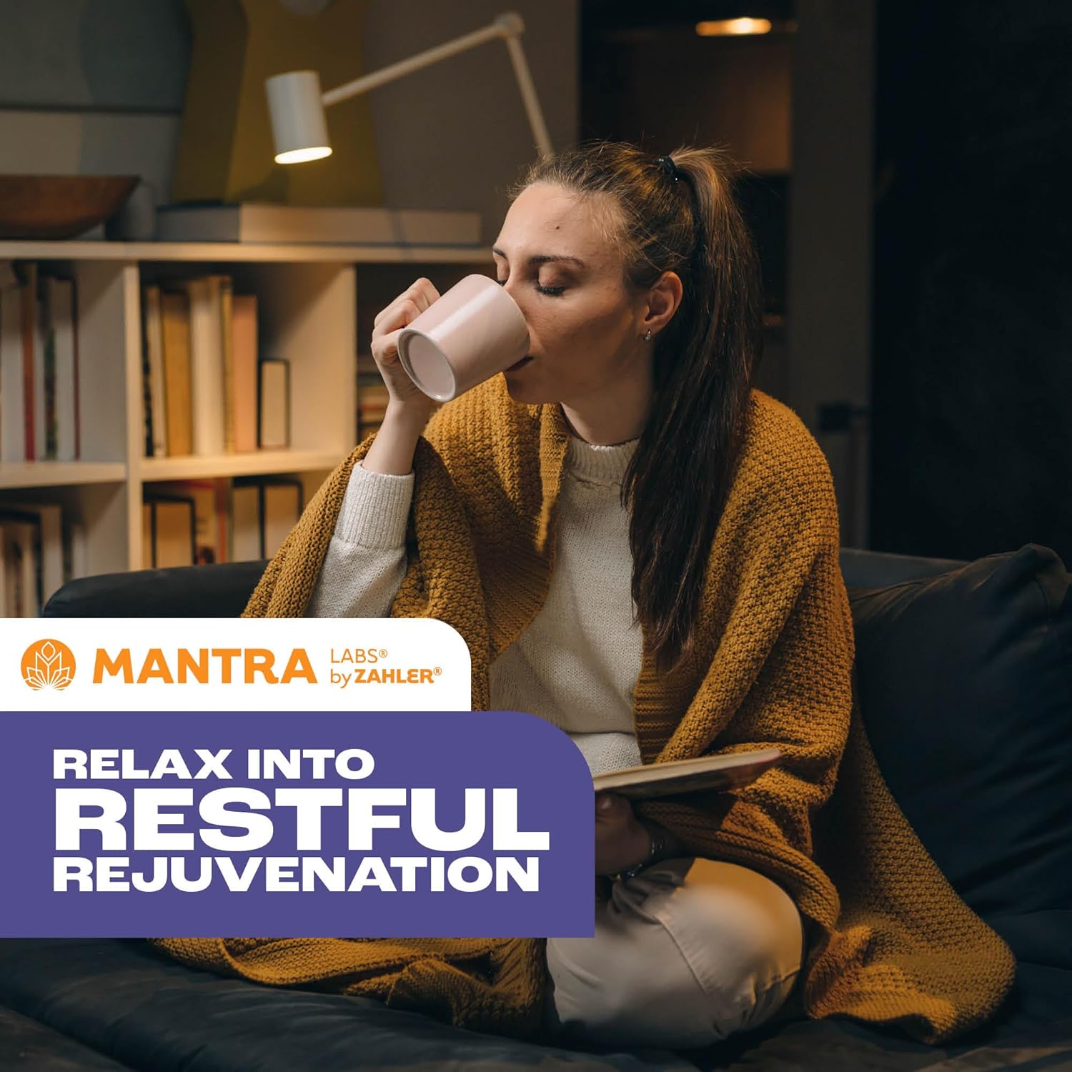 Zahler Mantra Rest, The Calming Sleep Aid Supplement, Lemon Chamomile Flavor, 30 Servings. - Image 8