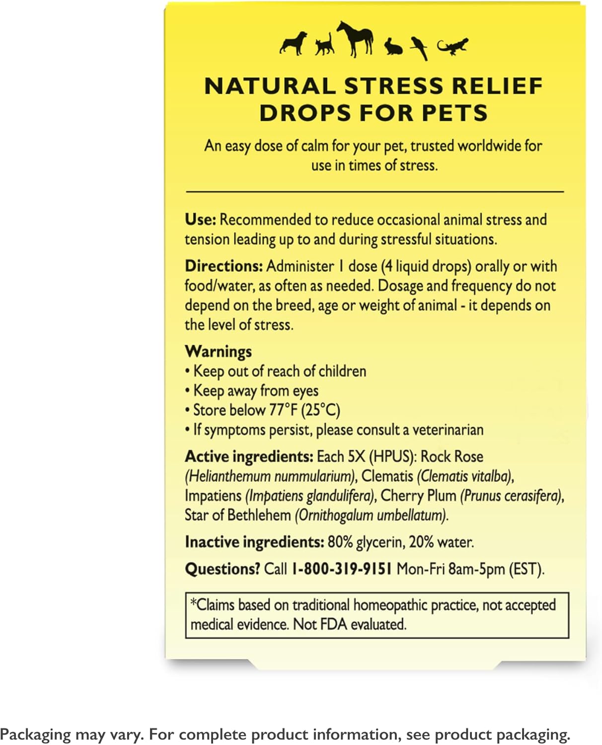Rescue Remedy Pet Dropper - 10mL - Stress & Tension Support for Dogs & Cats with Bach Natural Flower Essences - Sedative-Free, Homeopathic Liquid Formula - For All Breeds, Ages & Weights - Image 6