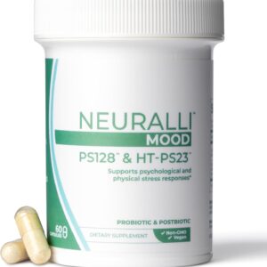 Bened Life Neuralli Mood with PS128 for Stress Relief & Recovery via the Gut-Brain Axis (30-Day Supply), Ages 18+