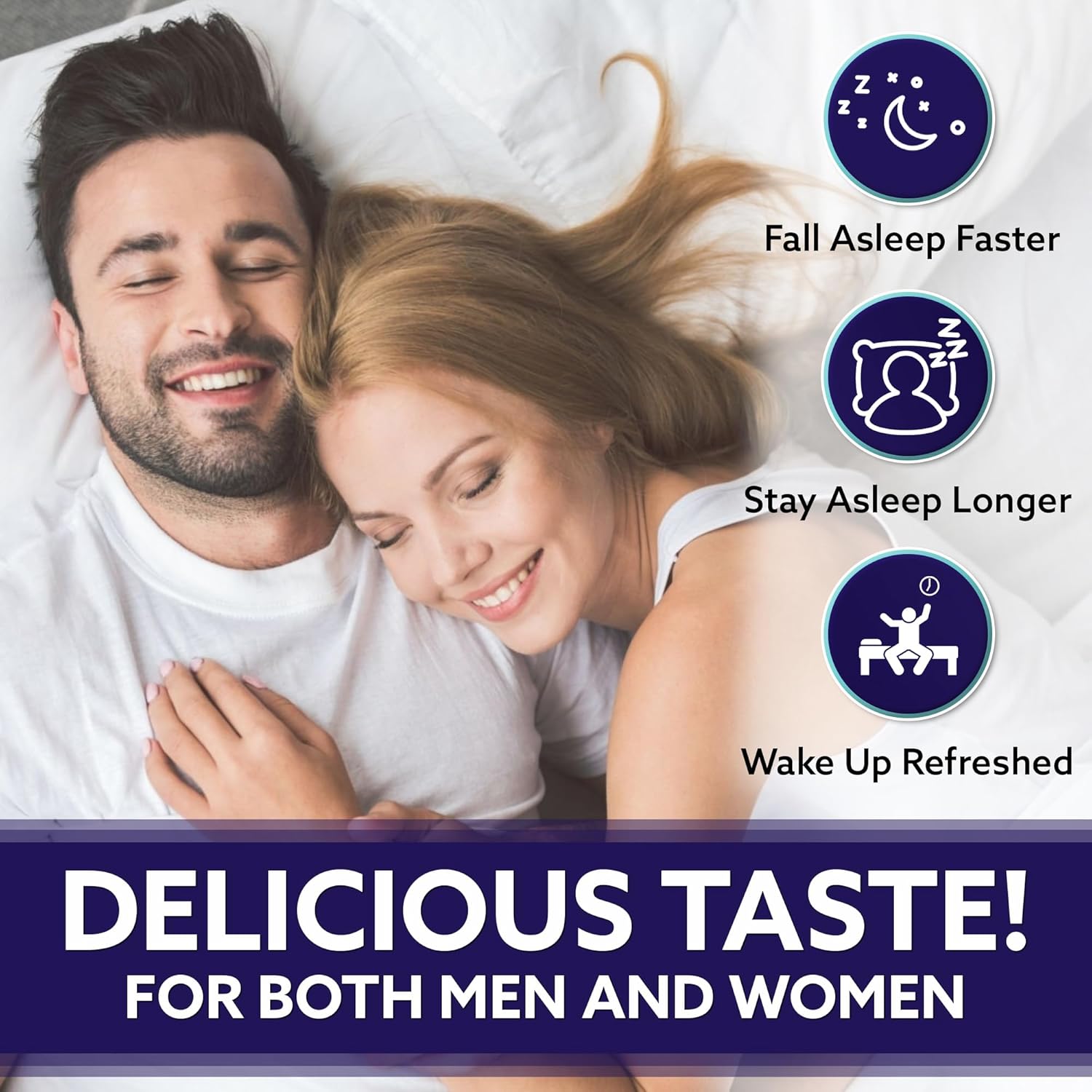 Droppels Melatonin Gummies for Adults – 5mg Sleep Support, Vegan & Plant-Based with Chamomile, Natural Sleep Aid for Falling Asleep Faster & Staying Asleep (60 Count) - Image 4