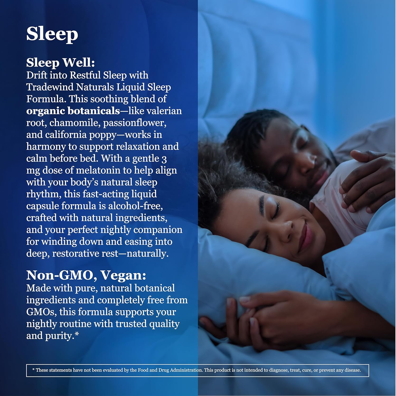 Sleep – Fast-Acting Liquid Capsules with Melatonin, Valerian & Calming Botanicals – Supports Deep Relaxation & Restful Sleep – Pure, Vegan, Non-GMO – 60 Capsules - Image 5