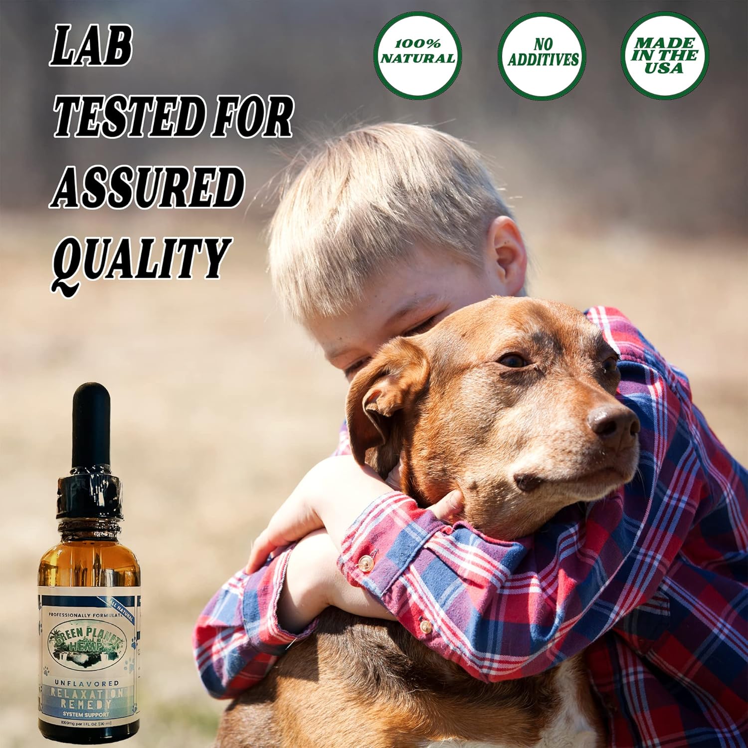 Green Planet Hemp | Free Toy | 1000MG Organic Tincture | Pet Hemp Oil for Dogs and Cats | 100% Natural and Non GMO | Offers your Pet Hip, Joint, and Muscle Support | Aids with Anxiety,Stress, and Pain - Image 7