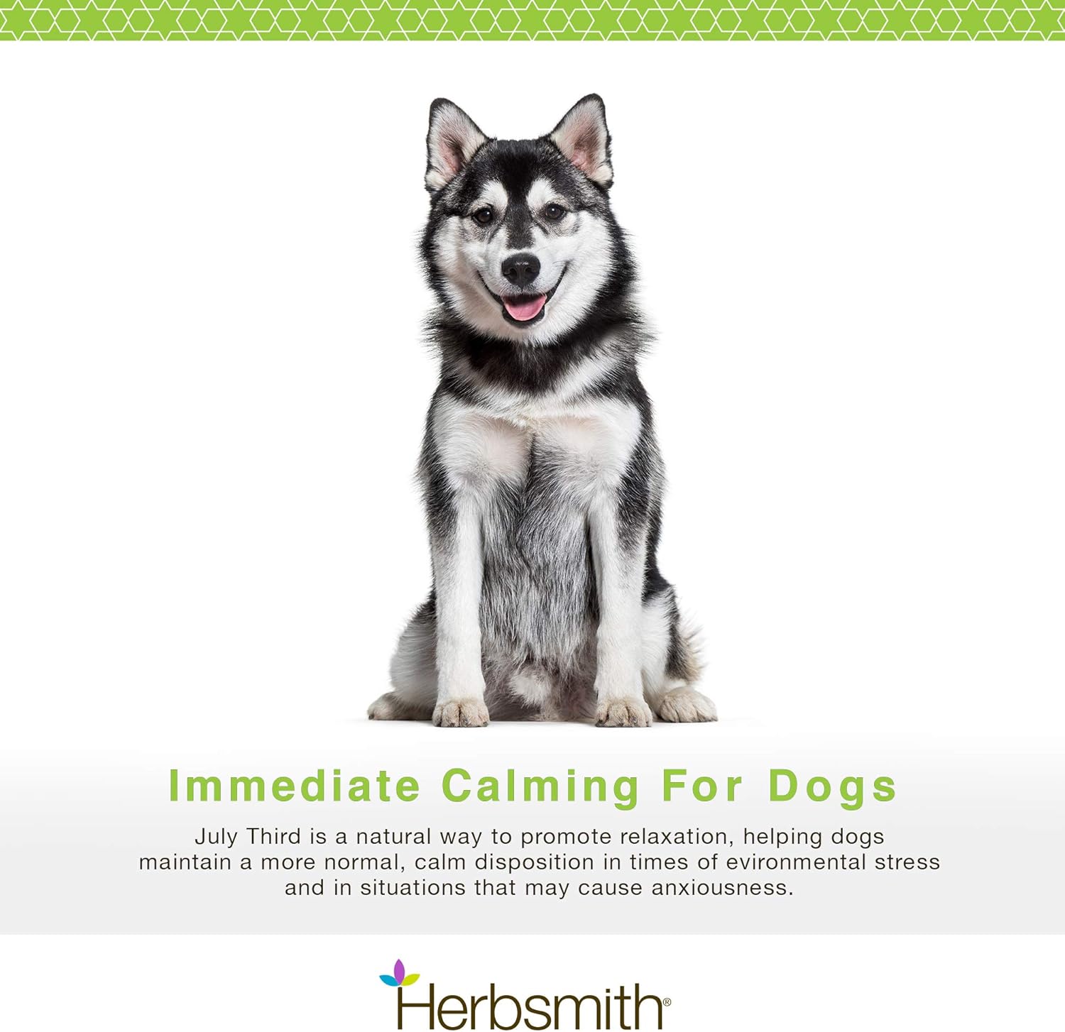 Herbsmith July Third - Canine Calming Chews - Calming Herbs for Dogs - Anxiety Supplements for Dogs - 30ct Large Chews - Image 2