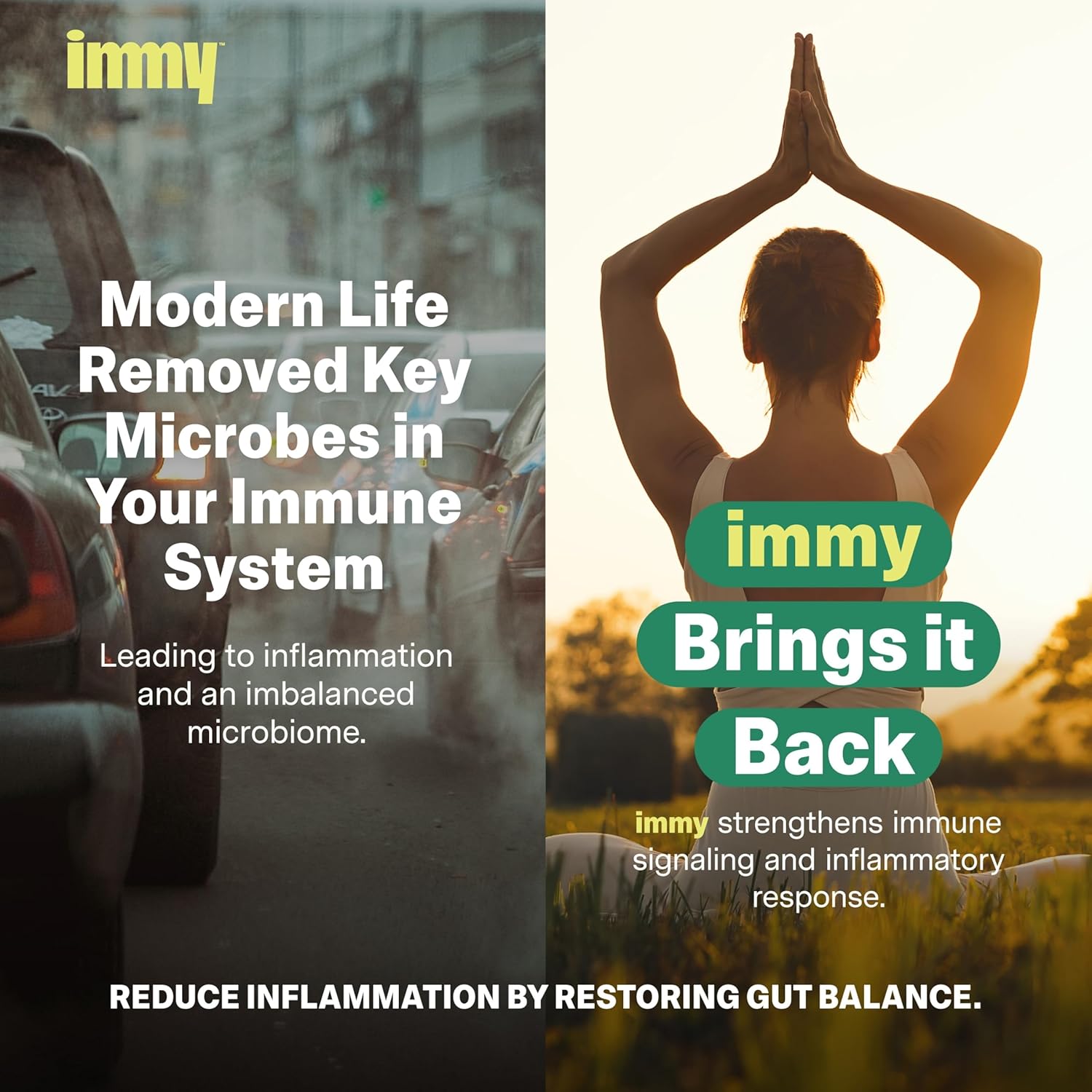 IMMY Immune Supplement for Mood Support and Gut Health, 180 ct. - Supports Joint Relief, Focus & Mood Support, Natural Calming Aid - Image 3