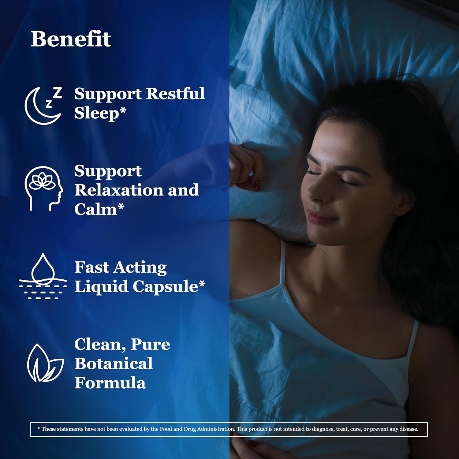 Sleep – Fast-Acting Liquid Capsules with Melatonin, Valerian & Calming Botanicals – Supports Deep Relaxation & Restful Sleep – Pure, Vegan, Non-GMO – 60 Capsules - Image 3