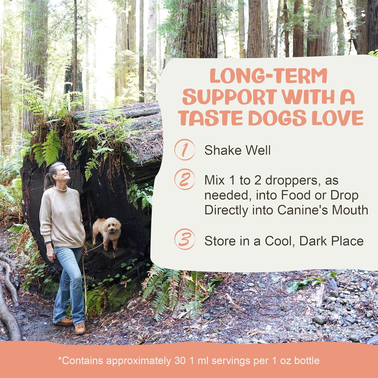 MycoDog Lions Mane Mushroom Supplement for Dogs - Cognitive & Brain Health - Lions Mane for Dogs - Senior Dog Wellness Drops - Image 6