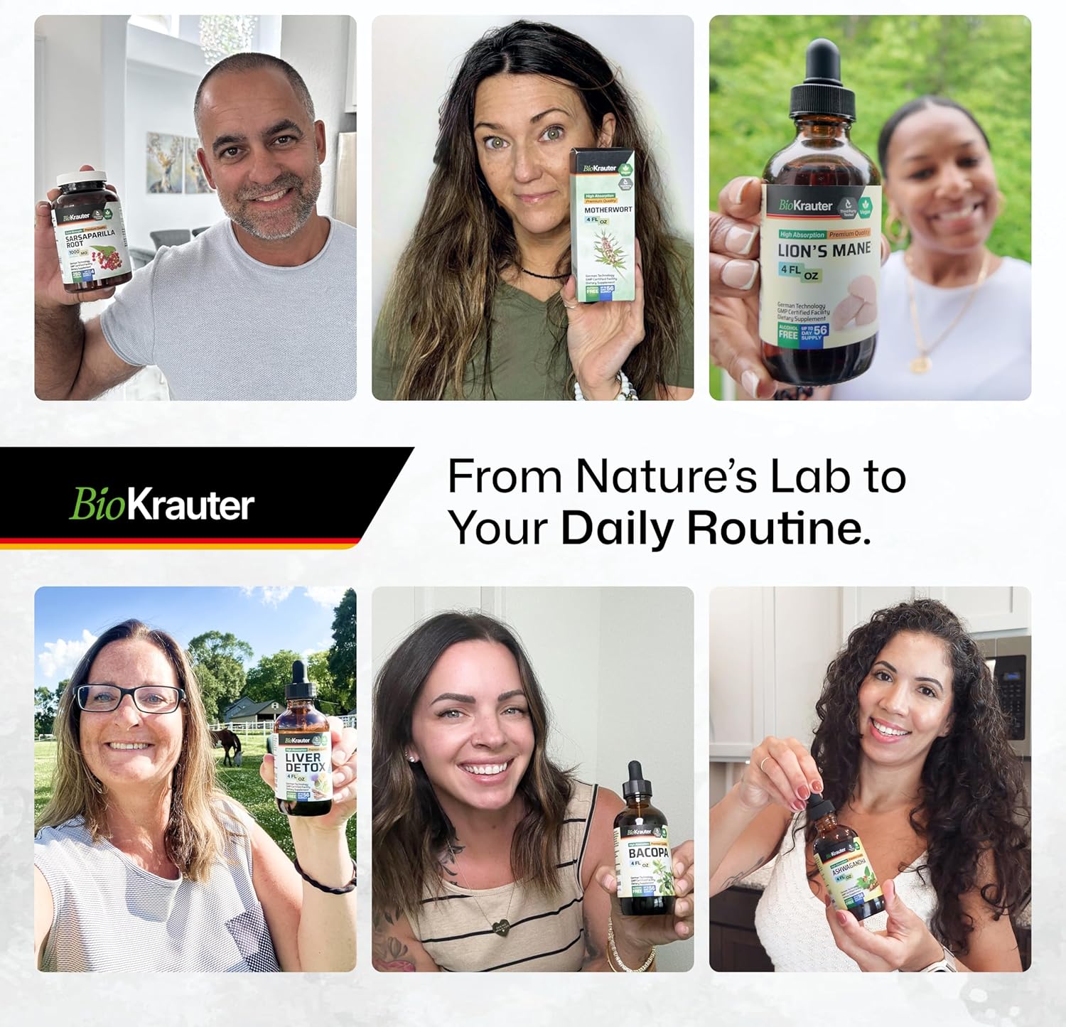 BIO KRAUTER® Passion Flower for Stress Relief - Calm & Mood Support - Pure Vegan Liquid Drops Passion Flower Extract 670 mg/Serving 4 Fl.Oz 56-Day Supply - Alcohol & Sugar Free - Natural Calm Drops - Image 5